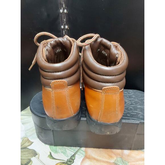 Zamberlan Ladies Hiking Brown Boots Size US 8 1/2  39 Vibram soles Style A306 - Picture 5 of 7